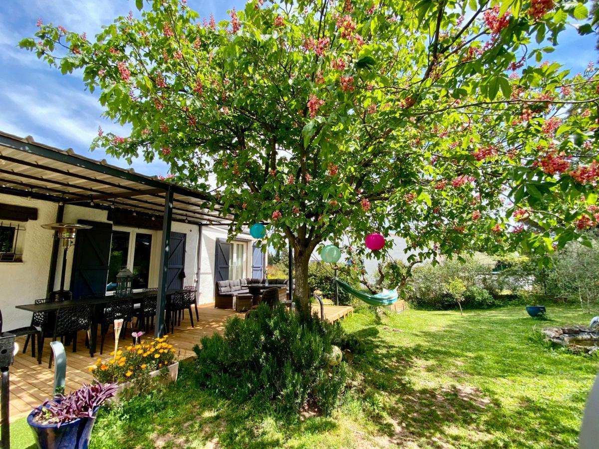 Chambres d'Hôtes Le Mas du Bijou Bleu Puget-sur Argens Exterior foto